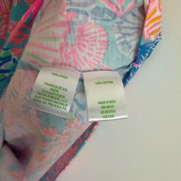 Lilly Pulitzer Geanna Swing Dress Multi Splendor in the Sand - Picture 6 of 6